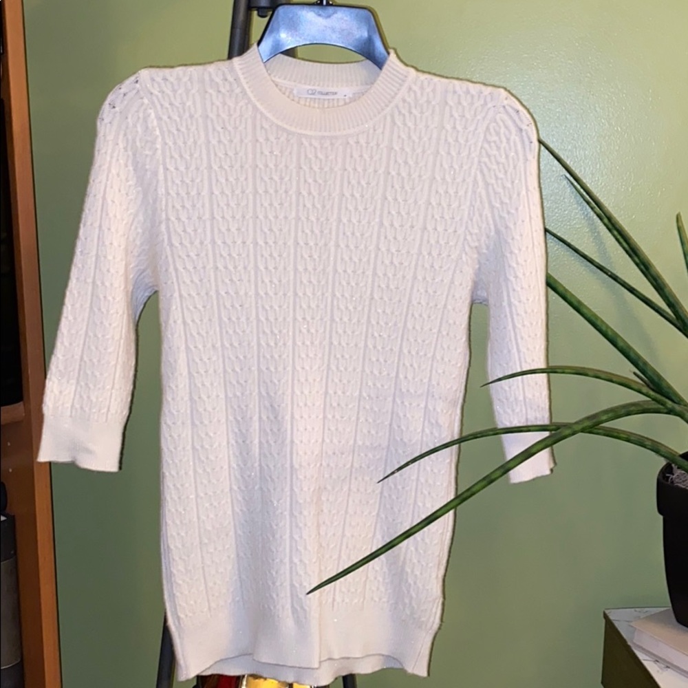 Soft Q2 Cable knit Q2 Collection Sweater